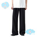 1650円OFFクーポン タック入りワイドパンツ ワイドパンツ メンズ ワイドストレートパンツ メンズ スラックスパンツ メンズ ワイドスラックス メンズ 春服 メンズ 夏服 メンズ ゆったり 個性的 ワイドパンツ 秋 スラックスワイド ビジネス オフィス shopcp