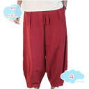 サルエルパンツ サーカスパンツ ガウチョパンツ ワイドパンツ メンズ バルーンパンツ エスニック タイパンツ アジアン 春夏秋 30代 40代 50代 ファッシ...