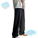 ワイドパンツ メンズ チノパン ストレートパンツ ゆったり 大きいサイズ チノパンツ ズボン スラックス ズボン カラーパンツ 韓国ファッション ストリート カ...