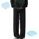ワンドパンツ メンズ ストレートパンツ ロング イージパンツ パンツ ストレート スラックス パンツ ロング丈 ガウチョ ワイド パンツ メンズ 黒 ボトムス ...