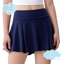 ミニスカート ゴルフ ヨガウェア テニスウェア 体育祭 レディース テニススカート スコート ミニスカート レディース テニススカート インナータイツ付き テニス 美尻 ヒップアプ 吸汗 速乾 体型カバー フレアスカート shopcp
