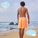 500円OFFクーポン 水着 メンズ サーフ サーフパンツ 海パン 海水パンツ おしゃれ ビーチ ハーフパンツ 無地 速乾 パンツ 夏 男性 ショートパンツ 海外旅行 shopcp