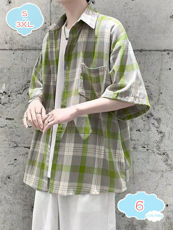 シャツ メンズ 上下セット 夏服 部屋着 セットアップ 半袖 ロングパンツ カジュアル オープンカラーシャツ 大きいサイズ トップス ワイドパンツ 無地 通気性 薄手 涼しい 吸汗速乾 おしゃれ 3点セット アウター shopcp