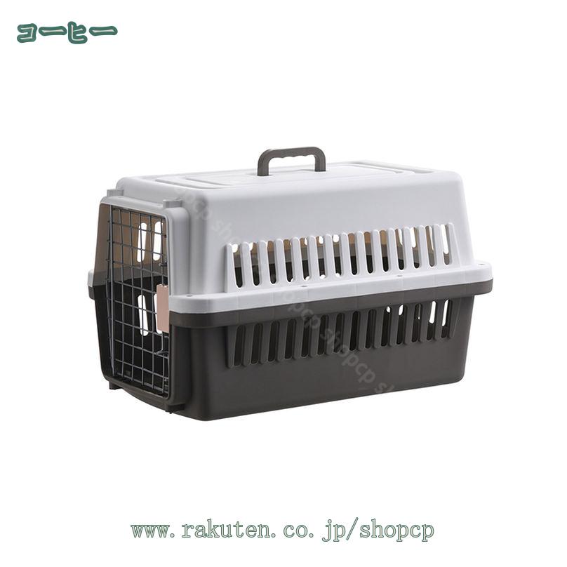 500円OFFクーポン 犬猫兼用キャリー ペットキャリー 小型犬用 ハード 取っ手付き ...