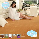 400円OFFクーポン ラグ カーペット 高反発ラグ 140×200cm 抗菌 防ダニ加工 厚手 ラグマット オールシーズン 滑り止め付 マイクロファイバー マ...