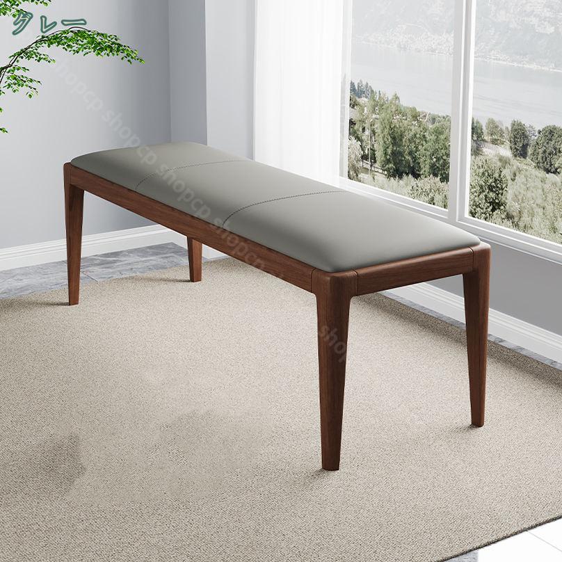 2000円OFFクーポン ダイニングベンチ イス チェアー ダイニングチェア ベンチ スツール 100cm幅 座面高42cm 背もたれなし 食卓椅子 木製 ダイニングベンチ シンプル 天然木 合成皮革 合皮 PVC ダイニング チェア ベンチ椅子 ベンチイス 長椅子 shopcp [2]