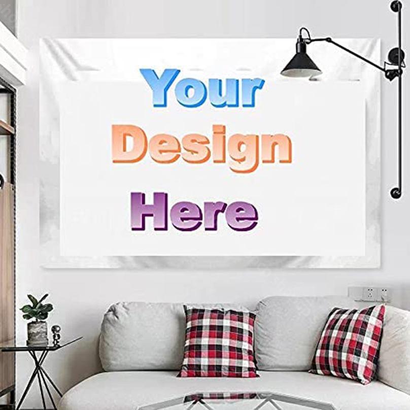 500円OFFクーポン タペストリー 来図カスタマイズ 壁掛け 布 ポスター デコレーション ギフト プレゼント クリスマス タペストリー カーテン のれん ホーム 結婚式 気持ちの良い ファッション オリジナルデザイン オーダーメイド 横型 shopcp