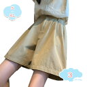 800円OFFクーポン おしゃれ かっこいい ショートパンツ スラックス レディース ゆったり 着痩せ 夏 薄手 ワイド ガウチョ パンツ レディース ハーフパンツ 薄手 夏 綿 ストレート ハイウエスト 体型カバー スタイルアップ きれいめ ウエストゴム shopcp