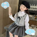 1650円OFFクーポン 子供服 女の子 スーツ 3点セット おしゃれ お姫様 卒園式 入学式 卒業式 発表会 キッズ セットアップ ガールズ 七五三 イベント...