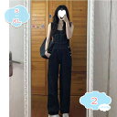800円OFFクーポン レディース オールインワン サロペット パンツ ボトムス デニムサロペットパンツ デニム サロペ つなぎ オーバーオール ジーンズ ジー...