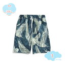 800円OFFクーポン トランクス 水着 メンズ ビーチパンツ ハーフパンツ 花柄 フラワー 水濡れOK素材 カジュアル 短パン サーフパンツ 大きいサイズ 海...