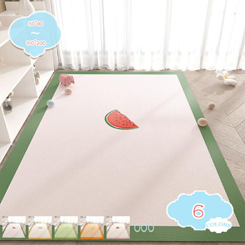 300円OFFクーポン 滑り止めキッチンフロアマット キッチンマット 拭ける 撥水 無地 北欧 おしゃれ 防水..