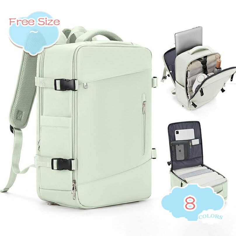 Unisex Bags - 500円OFFクーポン 男女兼用 リュック メンズ ビジネスリュック リュックサック バックパック 大容量 多機能 2WAY おしゃれ カジュアル 旅行リュック シューズ収納 防災用品 通勤 通学 出張 アウトドア旅行 1泊2日 旅行バッグ 機内持ち込み shopcp