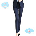 800円OFFクーポン ロングパンツ レディース スリム ストレッチ スラックス スーツパンツフォーマル 職場女性 通勤 30代 40代 50代 母の日 テーパ...