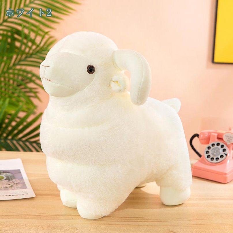 500円OFFクーポン 縫い包み ヒツジ 抱きまくら 癒し系 添い寝まくら かわいい 贈り物 肌触り良い クッション 背当たれ 腰枕 うつ伏せクッション お昼寝まくら 動物 おもしろ プレゼント 部屋飾り 大きい 抱きまくら shopcp [3]