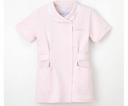 【ナビス】ナースウェアHO−1932　ピンク　LL