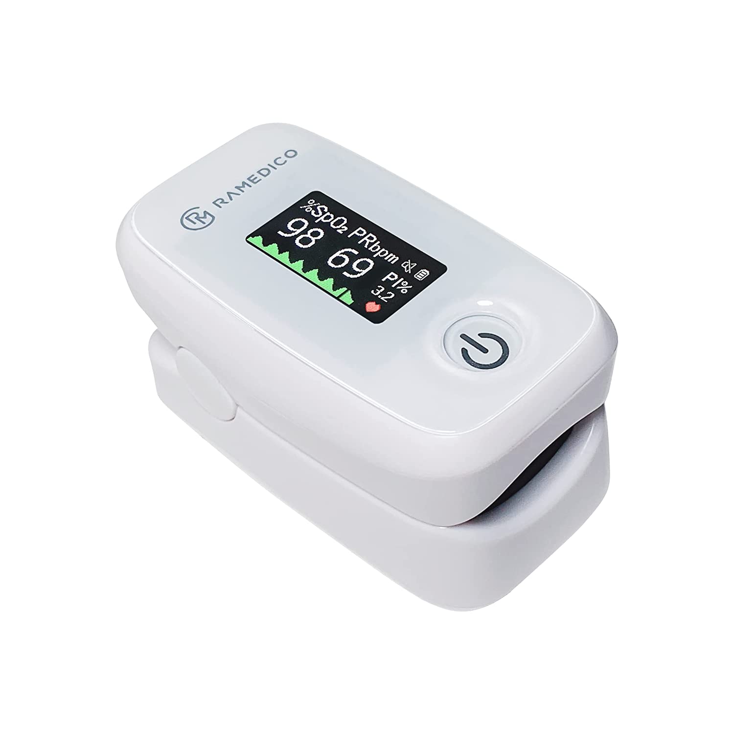 RAMEDICO パルスオキシメータ KA800 医療用 家庭用 オキシメーター 正常値 血中酸素濃度計 