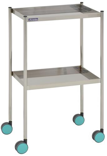 MMI ライトワゴン車 天板・棚板四方枠付　グリーン