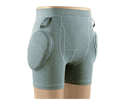 ラ・クッションパンツII　男性用　L　グレー