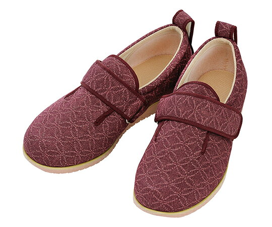 ダブルマジック雅9E S あずき 7022 徳武産業 介護シューズ/リハビリシューズ