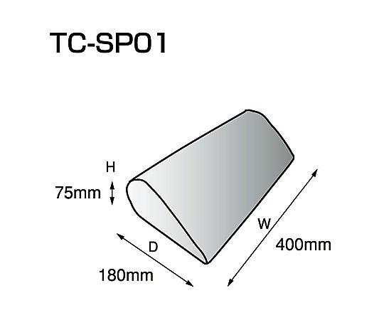 特徴サイドサポートや、ランバーサポート、座角調整、円背のすき間、フットサポートなどいろいろなすき間にぴったり合うパットです。車いすにはひもで固定できます。カバーは洗濯が可能です。仕様材質：特殊ウレタンフォーム・ポリエステル（裏面耐水加工）幅×奥行×高さ（mm）：400×180×75重量（g）：270入数：1セット（2個入）型番：TC-SP01
