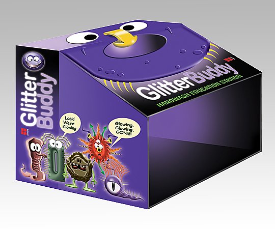 ●きちんと手を洗う事ができているかを評価し、トレーニングする教材です。●専用蛍光ローションまたはパウダーを手に擦り込み、洗った後ライトにかざすと洗い残しをチェックできます。●グリッターバディ●型番：11-30100●仕様：本体セット●電源：...