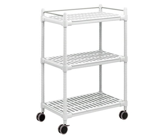 ナビス（アズワン） コンフォートシェルフ　ホワイト　900×560×1400mm S-3