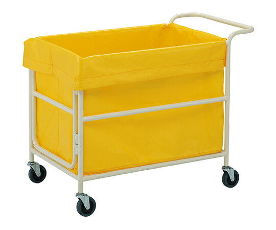 ナビス（アズワン） リネンカート(台車型) イエロー