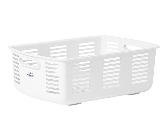 林製作所 脱衣ワゴン カゴ(ホワイト) YS-L3B-W