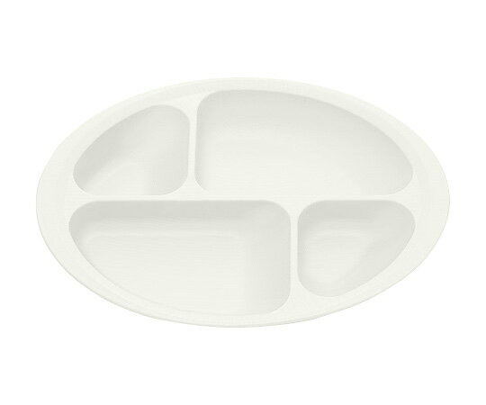 ◎◎ヤサシイ木目ノ食器すくいやすい仕切プレート NLPS1391606 スケーター