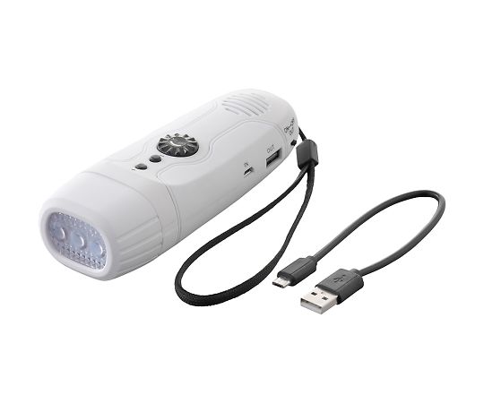 ボウエキ スマホ対応ダイナモFMラジオLEDライト 50900