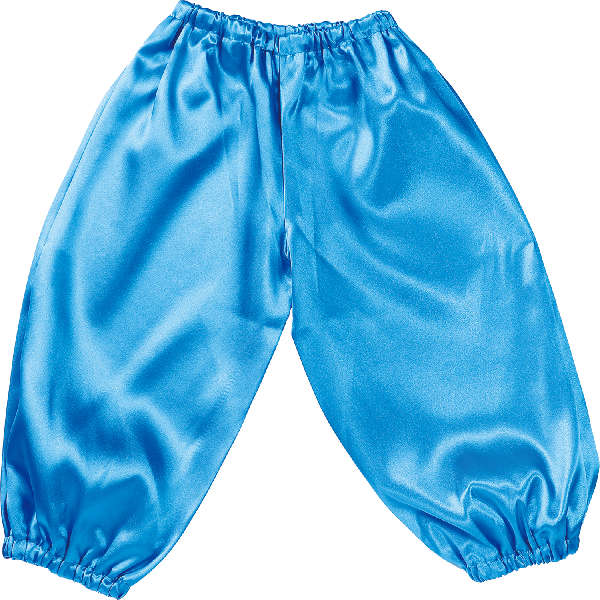 アーテック(Artec） ソフトサテン サルエルパンツ Cサイズ 青 衣装ベース 運動会・発表会・イベント