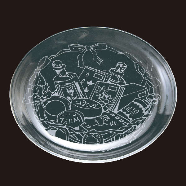 アーテック(Artec） ガラス丸皿 φ210mm 美術・画材・書道 記念品・贈答品・景品