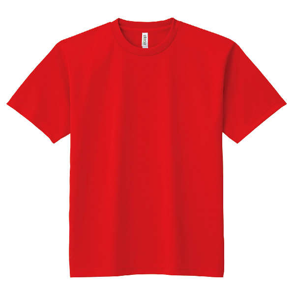 アーテック(Artec） DXドライTシャツ J　レッド 010 運動会・発表会・イベント シャツ・Tシャツ・衣料