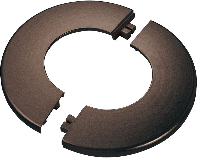 マツ六(株) フリーRレール　埋め込み式支柱用化粧カバー後付け 040-2926　ダークブロンズ　BJ-126DB