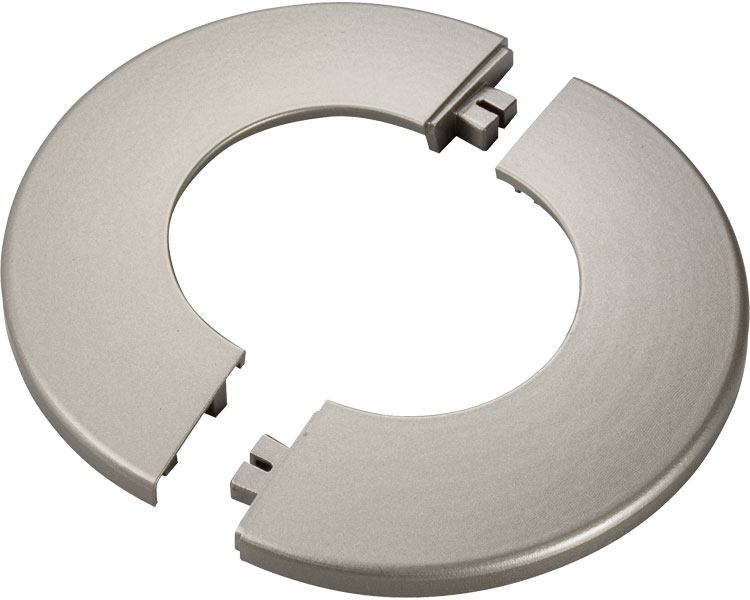 マツ六(株) フリーRレール　埋め込み式支柱用化粧カバー後付け 040-2925　ステンカラー色　BJ-125ST