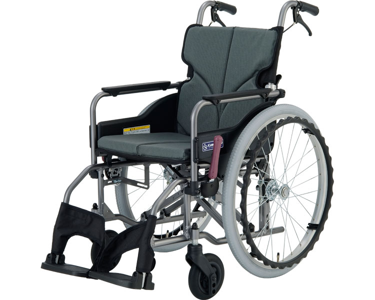 株式会社 カワムラサイクル 車椅子 モダンA　KMD-A22-40-H 88_エコブラック