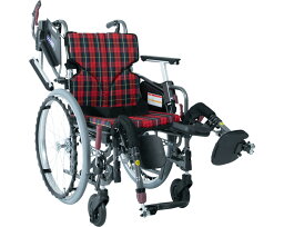 株式会社 カワムラサイクル 車椅子 モダンC　KMD-C22-40-EL-H A11_紫チェック