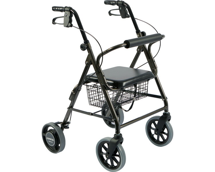 株式会社 竹虎 ヒューマンケア事業部 ハッピートール　抑速ブレーキ 117072　ダークグレーメタリック