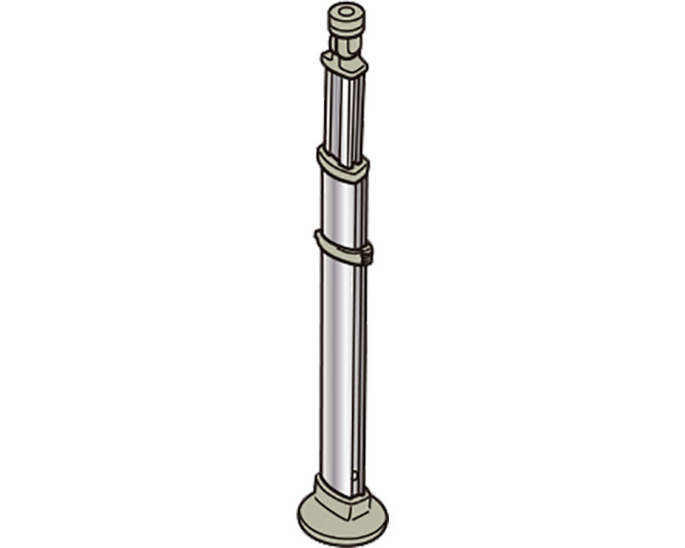 アロン化成 AT-C用接続支柱セット 592-352