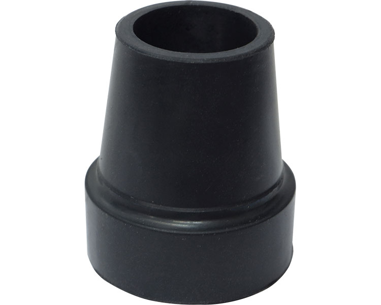 株式会社 島製作所 杖ゴムキャップ21mm（2コ入） 021-1　ブラック