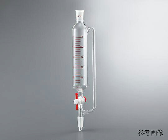 円筒分液ロート（平衡型・PTFEコック）　60mL アズワン