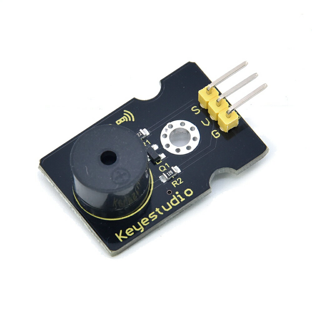 パッシブブザー（Arduino用）Arduino標準 KS0019 Keyestudio■特徴■●圧電スピーカーにより、音程を変えられます。■仕様■●接続：Arduino標準●★入数：1セット