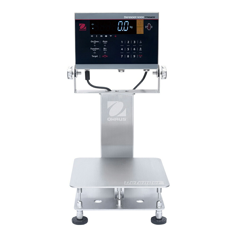 防水タイプ台はかり（D6000シリーズ）秤量3kg 最小表示0.5g i-D61XWE3K1S6JP
