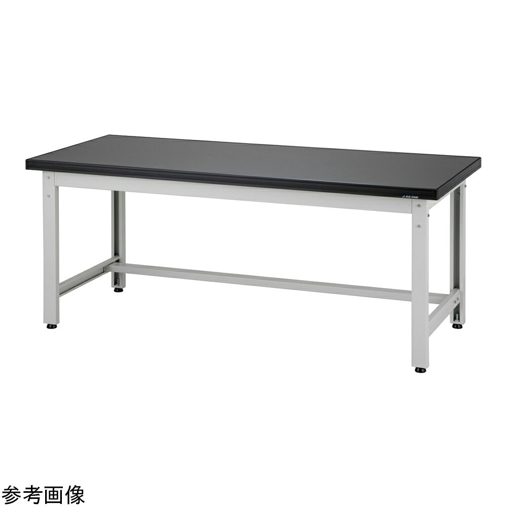 耐薬耐荷重作業台 AWT-1575 アズワン■特徴■■仕様■●サイズ（mm）：1500×750×750●重量（kg）：約50●★入数：1個●耐荷重：600kg（均等荷重）●脚部：レベルアジャスター付き●引出し内寸法：393×395×45mm●引出し設置可能数：2個 ※本体には1個付属しています。
