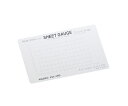 【おまとめお得な2個セット】顕微鏡用スケール(シートゲージ) サークルゲージ NHW-23(white) ナディック
