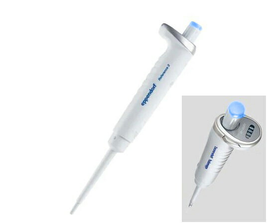 マイクロピペット(リファレンス・容量可変タイプ)　1〜10mL 4924000118 エッペンドルフ■特徴■●スピーディーに容量設定し、設定値をロックできます。●ボタン1つで吸水・吐出・チップイジェクトができます。■仕様■●容量範囲（uL）：1〜10mL●最小可変容量（uL）：0.01mL●精度（％）※：±3.0（1mL）●再現性（％）：±0.6●★入数：1本●適合チップ例：0.1〜2.5・0.5〜10uL／2-4876-01・-02、2〜20uL（4920000032）／2-4876-02、2〜20uL（4920000040）／2-4876-03、10〜100・50〜200uL／2-4876-03・-04、50〜250・100〜1000uL／2-4876-05、500〜2500uL／2-4876-07●※（　）内の容量における精度・再現性です。