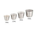 ステンレスサンプルカップ ミニサイズ 22mL 22CC-1