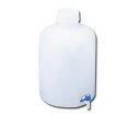 レバーコック付瓶 広口丸型 50L 1個 1036-08 ニッコー・ハンセン