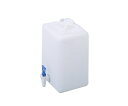 イージーコック付瓶正角缶(1ヶロ) 20L 1個 1050-02 ニッコー・ハンセン
